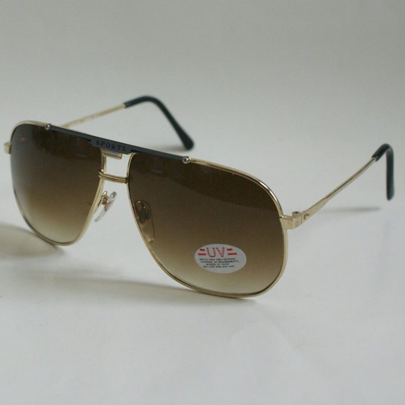 NWT TruVintage 80's Navigator Sports aviator gradient smoke classic sunglasses - Picture 3 of 8
